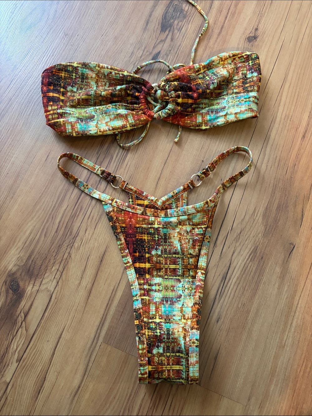 Lahana Swim Bandeau Bikini Set